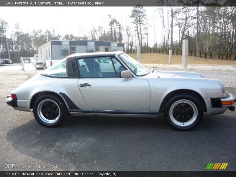 Pewter Metallic / Black 1982 Porsche 911 Carrera Targa