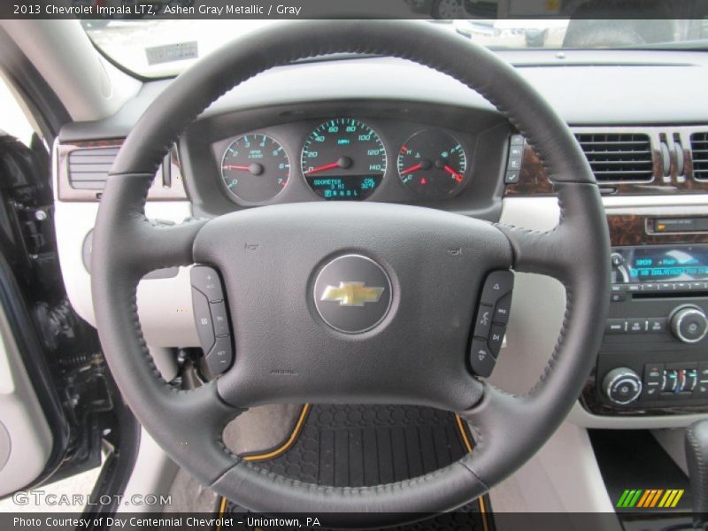 Ashen Gray Metallic / Gray 2013 Chevrolet Impala LTZ
