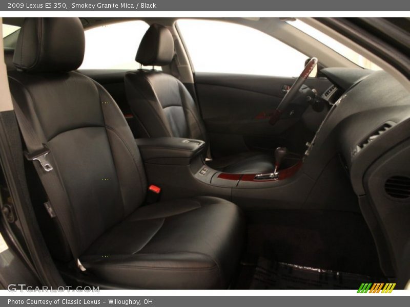Smokey Granite Mica / Black 2009 Lexus ES 350