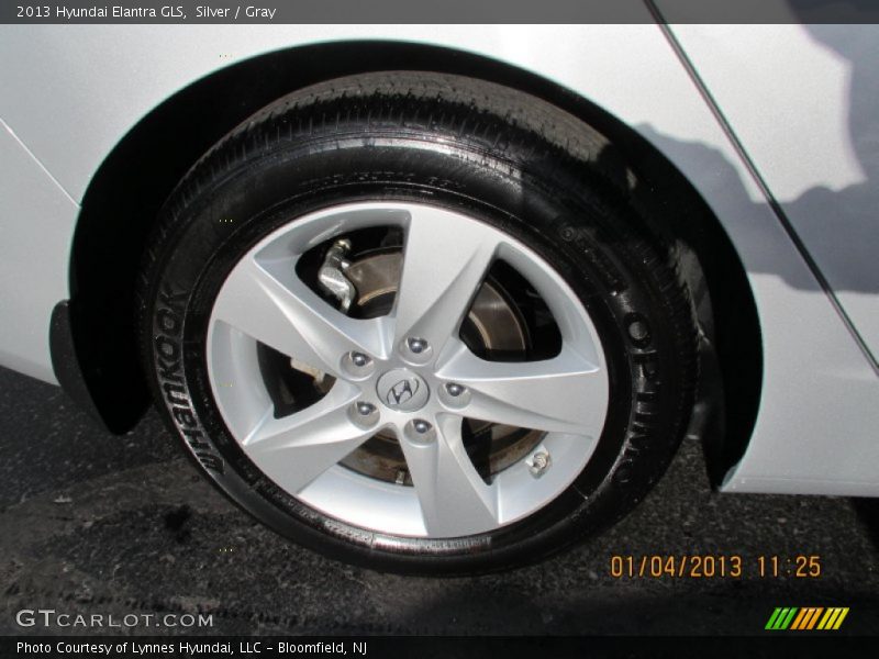 Silver / Gray 2013 Hyundai Elantra GLS