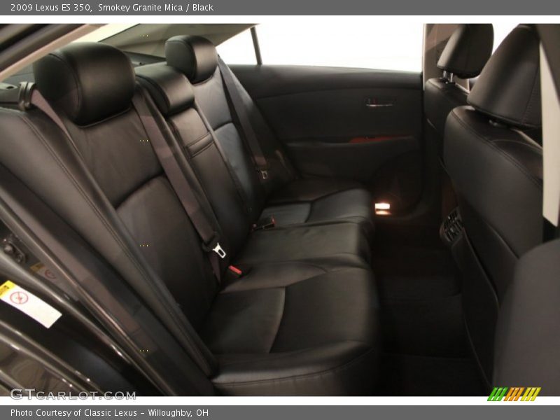 Smokey Granite Mica / Black 2009 Lexus ES 350
