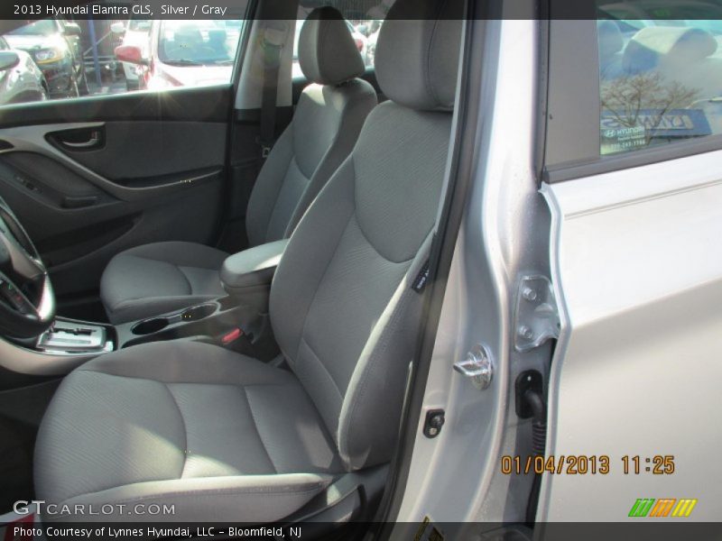 Silver / Gray 2013 Hyundai Elantra GLS