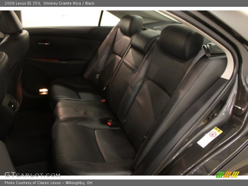 Smokey Granite Mica / Black 2009 Lexus ES 350