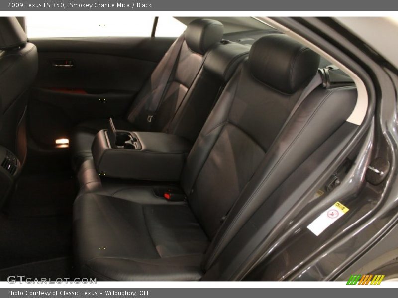Smokey Granite Mica / Black 2009 Lexus ES 350