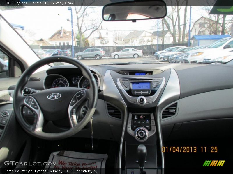 Silver / Gray 2013 Hyundai Elantra GLS