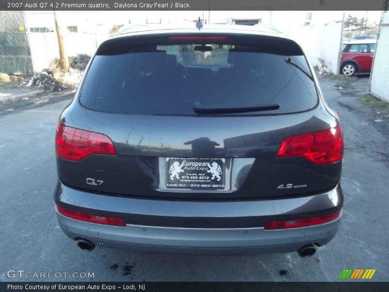 Daytona Gray Pearl / Black 2007 Audi Q7 4.2 Premium quattro