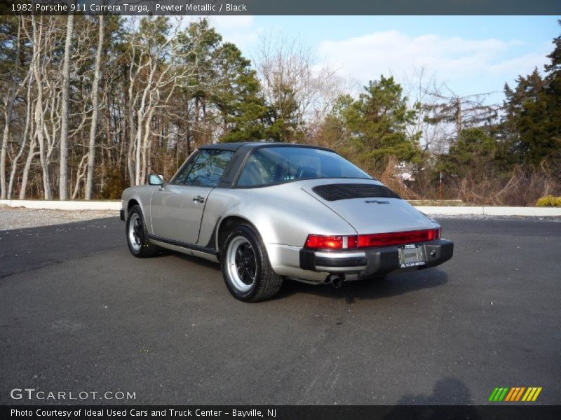 Pewter Metallic / Black 1982 Porsche 911 Carrera Targa