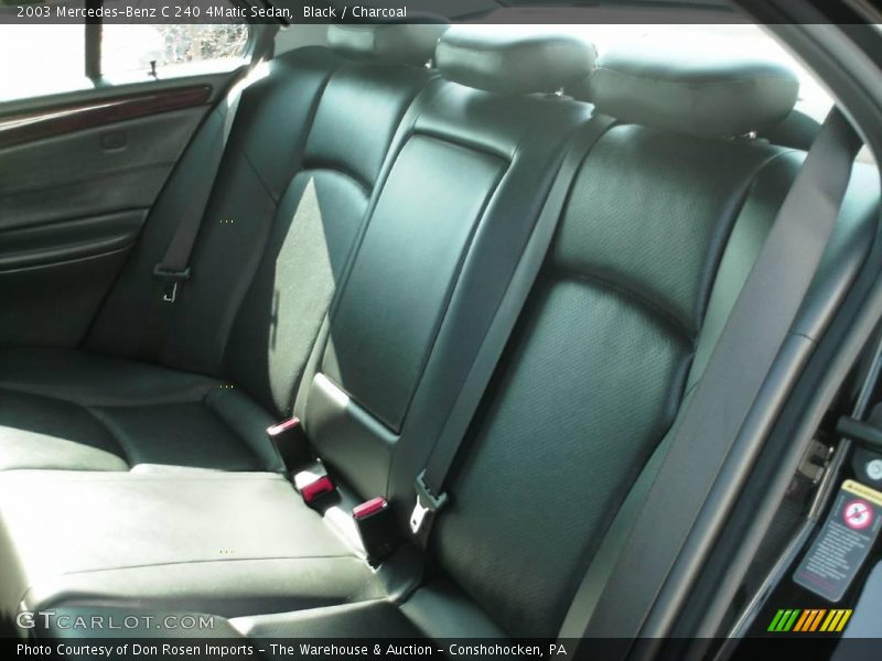 Black / Charcoal 2003 Mercedes-Benz C 240 4Matic Sedan