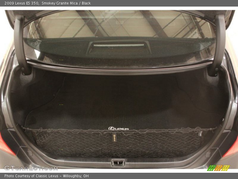 Smokey Granite Mica / Black 2009 Lexus ES 350