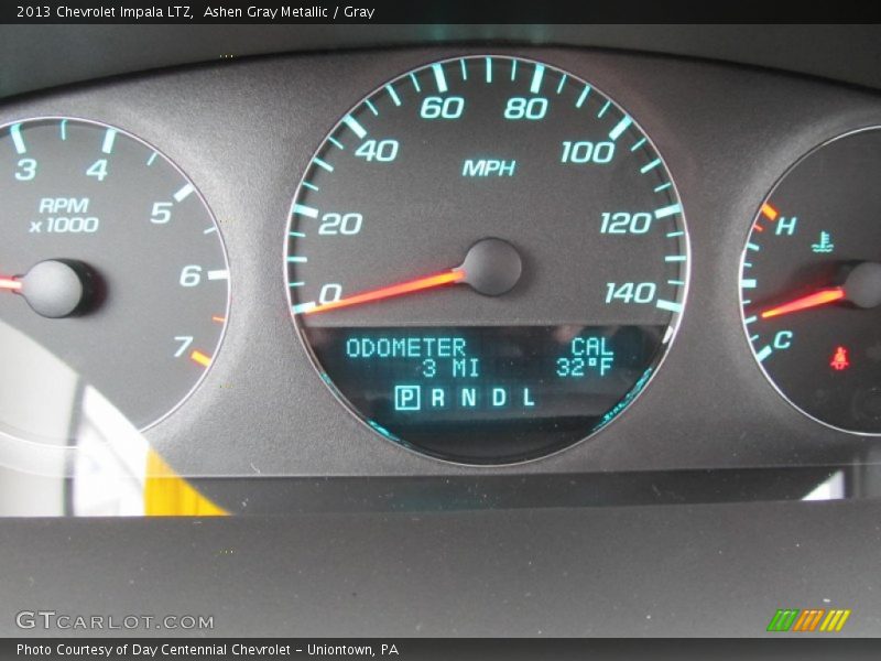 Ashen Gray Metallic / Gray 2013 Chevrolet Impala LTZ