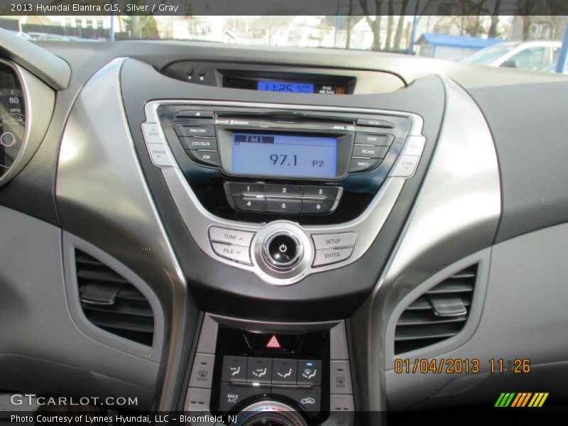 Silver / Gray 2013 Hyundai Elantra GLS