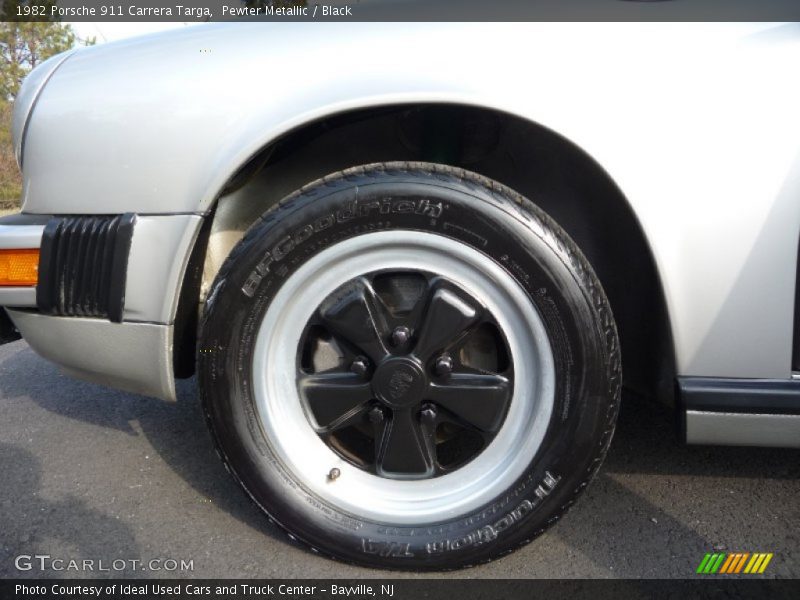 Pewter Metallic / Black 1982 Porsche 911 Carrera Targa
