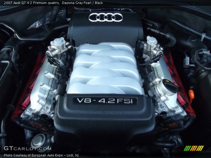 Daytona Gray Pearl / Black 2007 Audi Q7 4.2 Premium quattro
