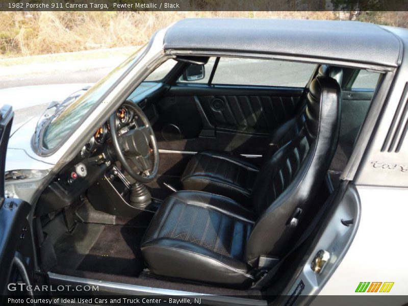 Pewter Metallic / Black 1982 Porsche 911 Carrera Targa