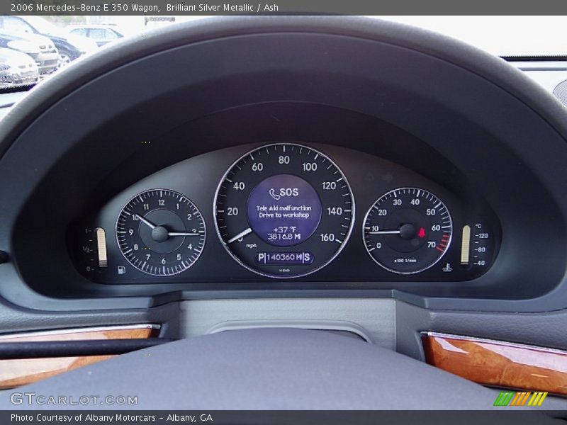 Brilliant Silver Metallic / Ash 2006 Mercedes-Benz E 350 Wagon
