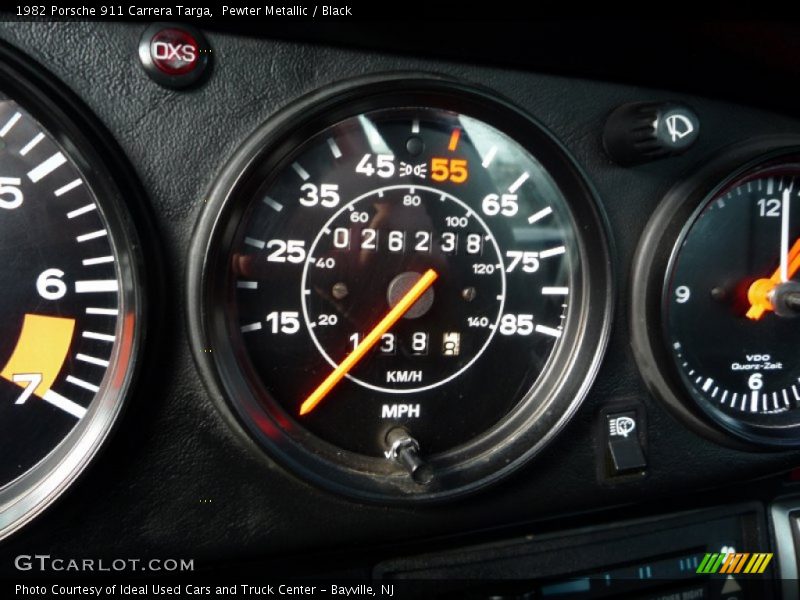 Pewter Metallic / Black 1982 Porsche 911 Carrera Targa
