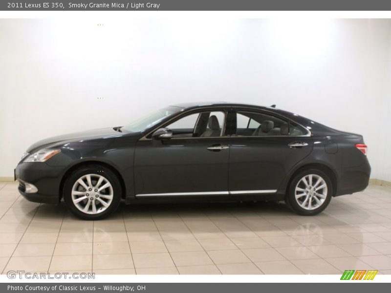 Smoky Granite Mica / Light Gray 2011 Lexus ES 350