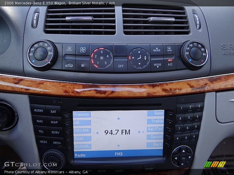 Brilliant Silver Metallic / Ash 2006 Mercedes-Benz E 350 Wagon