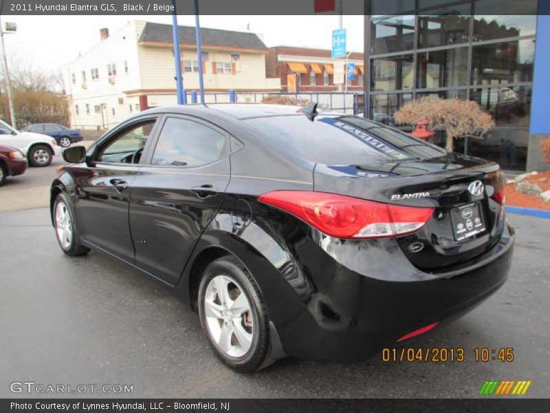 Black / Beige 2011 Hyundai Elantra GLS