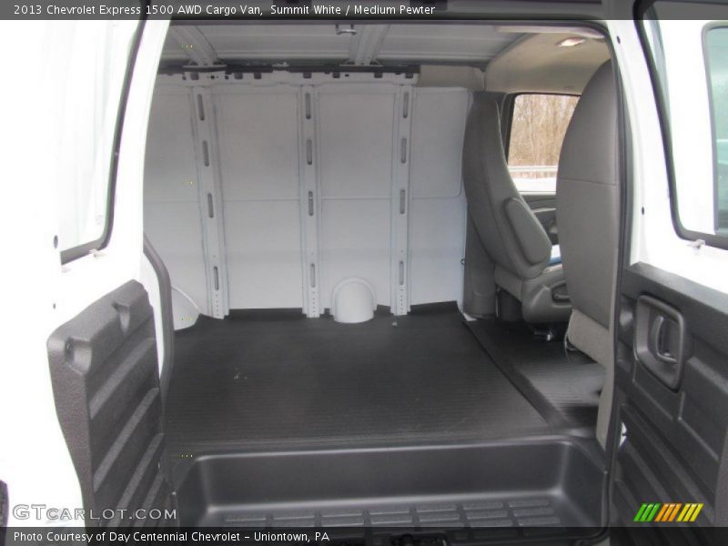 Summit White / Medium Pewter 2013 Chevrolet Express 1500 AWD Cargo Van