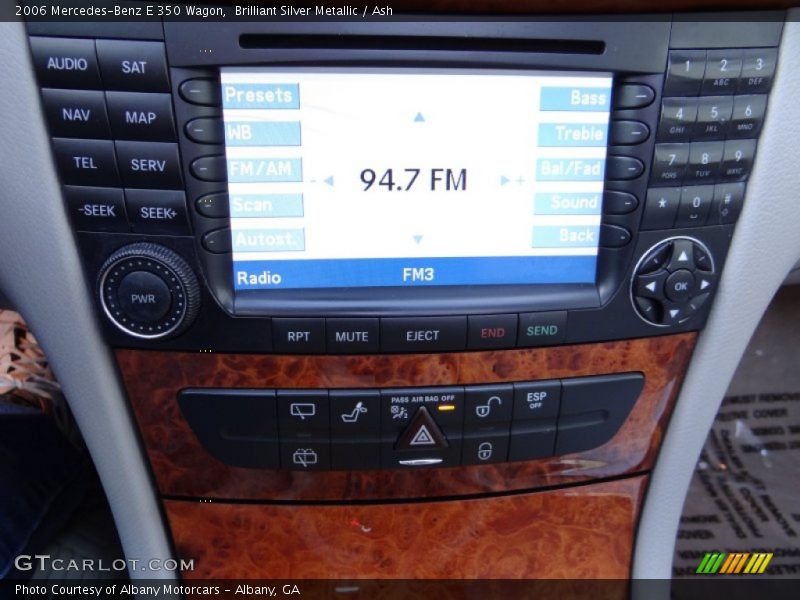 Brilliant Silver Metallic / Ash 2006 Mercedes-Benz E 350 Wagon