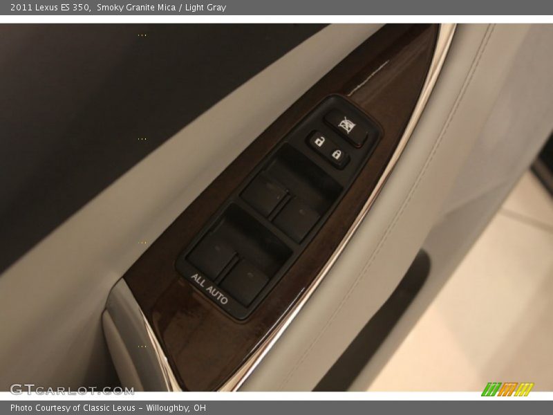 Smoky Granite Mica / Light Gray 2011 Lexus ES 350
