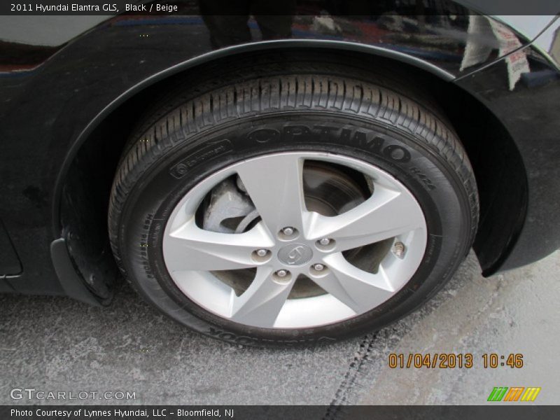 Black / Beige 2011 Hyundai Elantra GLS