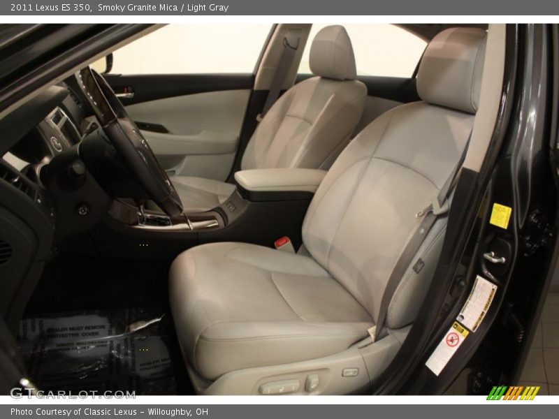 Smoky Granite Mica / Light Gray 2011 Lexus ES 350