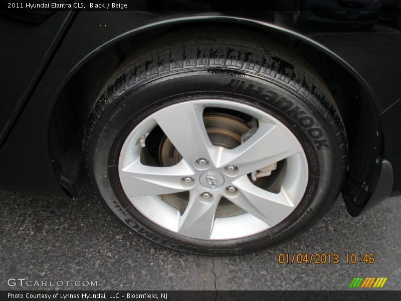 Black / Beige 2011 Hyundai Elantra GLS