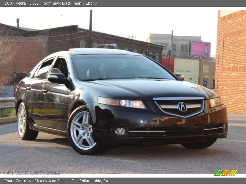 Nighthawk Black Pearl / Ebony 2007 Acura TL 3.2