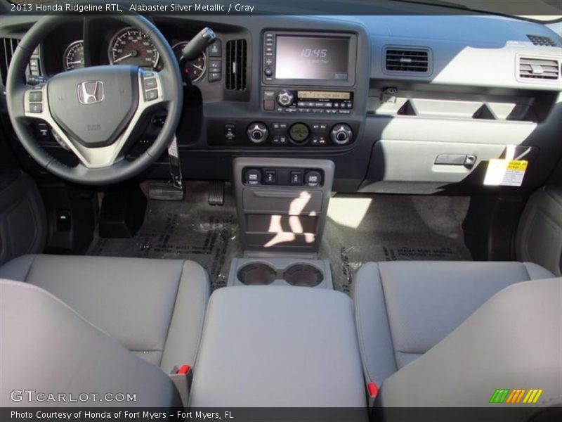 Dashboard of 2013 Ridgeline RTL