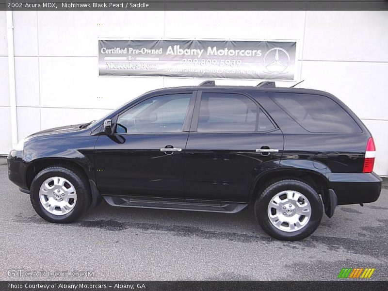 Nighthawk Black Pearl / Saddle 2002 Acura MDX