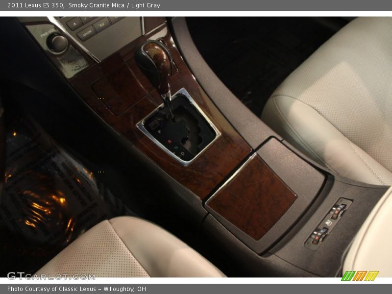 Smoky Granite Mica / Light Gray 2011 Lexus ES 350