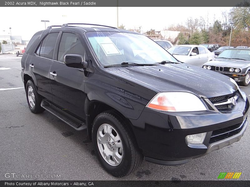 Nighthawk Black Pearl / Saddle 2002 Acura MDX
