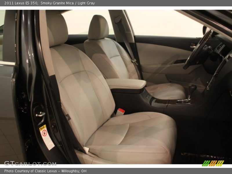 Smoky Granite Mica / Light Gray 2011 Lexus ES 350