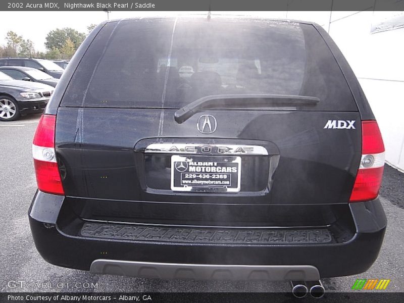 Nighthawk Black Pearl / Saddle 2002 Acura MDX