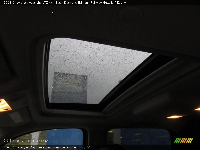 Fairway Metallic / Ebony 2013 Chevrolet Avalanche LTZ 4x4 Black Diamond Edition