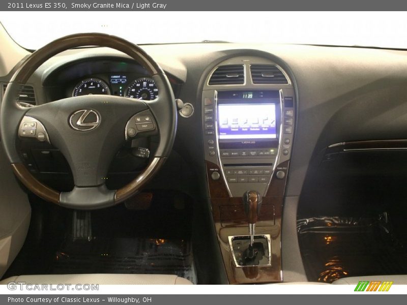 Smoky Granite Mica / Light Gray 2011 Lexus ES 350