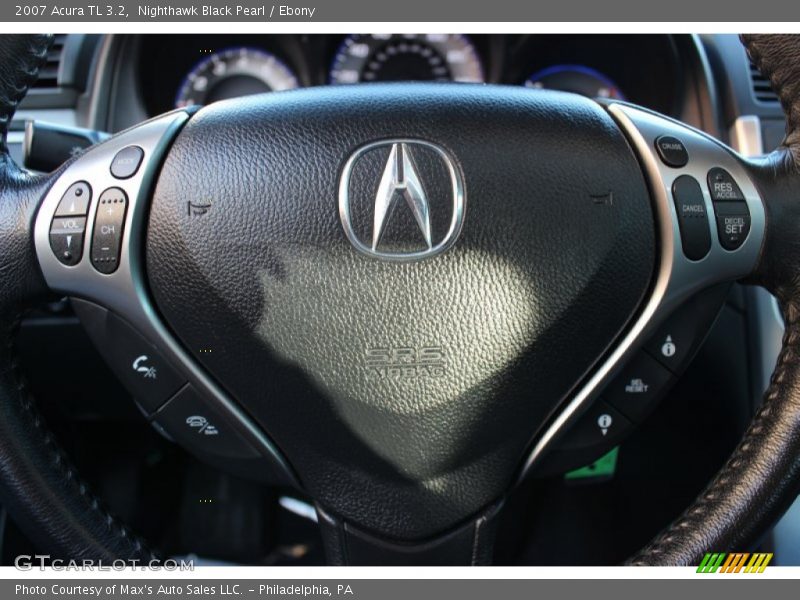 Nighthawk Black Pearl / Ebony 2007 Acura TL 3.2