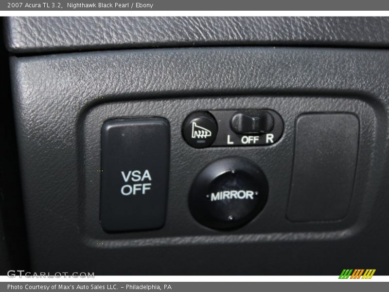 Nighthawk Black Pearl / Ebony 2007 Acura TL 3.2