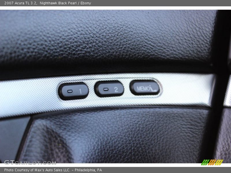 Nighthawk Black Pearl / Ebony 2007 Acura TL 3.2