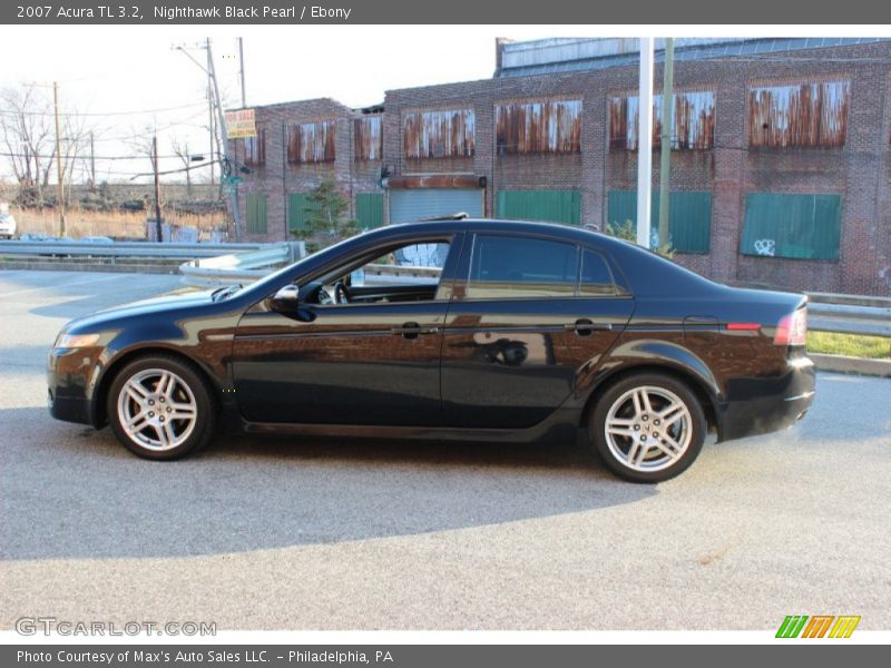 Nighthawk Black Pearl / Ebony 2007 Acura TL 3.2