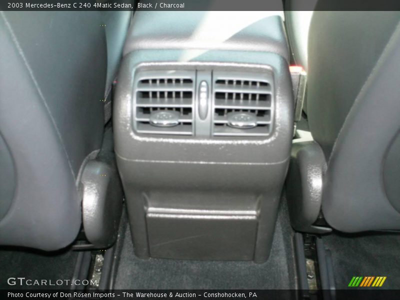 Black / Charcoal 2003 Mercedes-Benz C 240 4Matic Sedan
