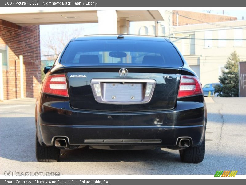Nighthawk Black Pearl / Ebony 2007 Acura TL 3.2