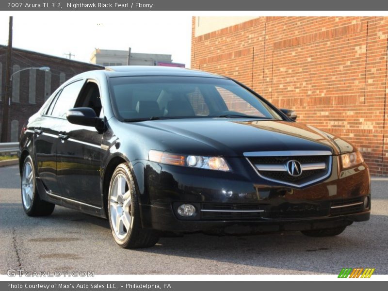 Nighthawk Black Pearl / Ebony 2007 Acura TL 3.2
