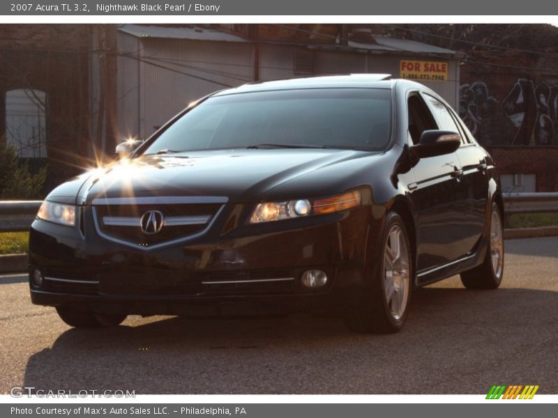 Nighthawk Black Pearl / Ebony 2007 Acura TL 3.2