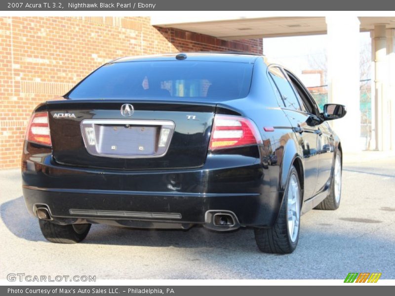 Nighthawk Black Pearl / Ebony 2007 Acura TL 3.2