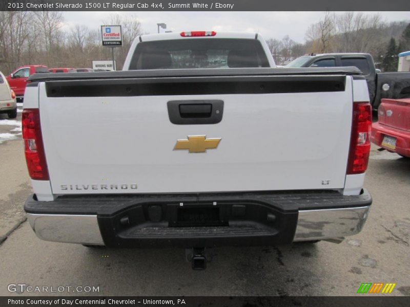 Summit White / Ebony 2013 Chevrolet Silverado 1500 LT Regular Cab 4x4