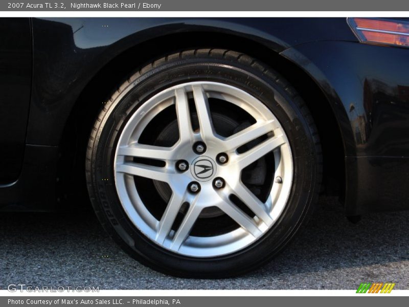 Nighthawk Black Pearl / Ebony 2007 Acura TL 3.2