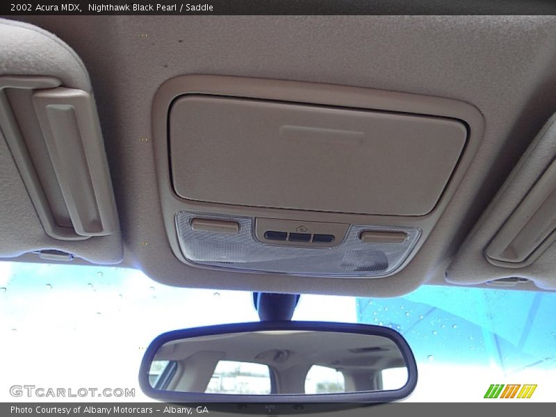Nighthawk Black Pearl / Saddle 2002 Acura MDX